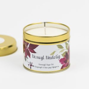 Noswyl Nadolig candle