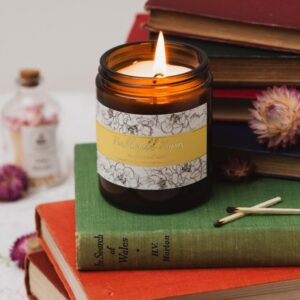 Penblwydd Hapus candle