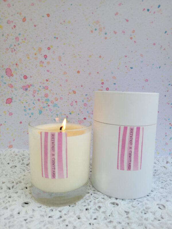 Rhiwbob a chwstard candle - Image 3
