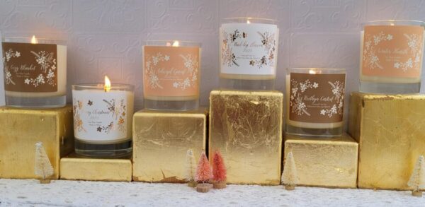 Nadolig Llawen 2025 candle - Image 5