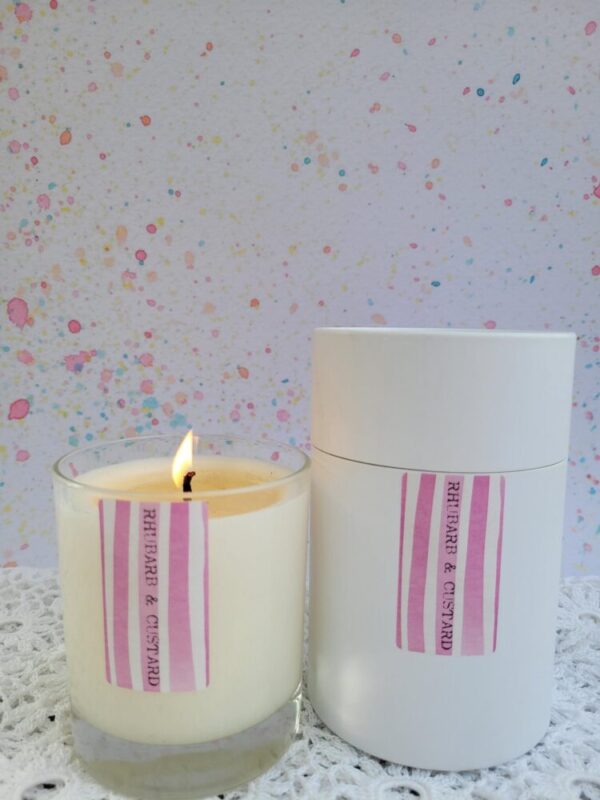 Rhubarb and custard candle - Image 3