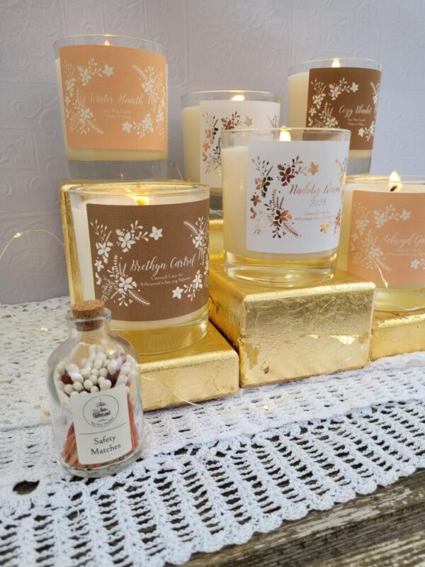 Winter Hearth candle - Image 3