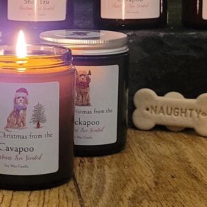 Merry Christmas from the Cavapoo candle