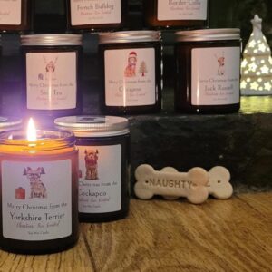 Christmas Dog Breed Candles