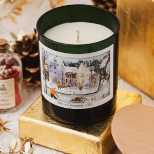Merry Christmas 2026 candle