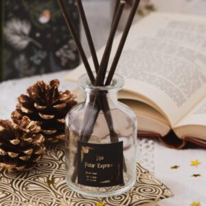The Polar Express reed diffuser.