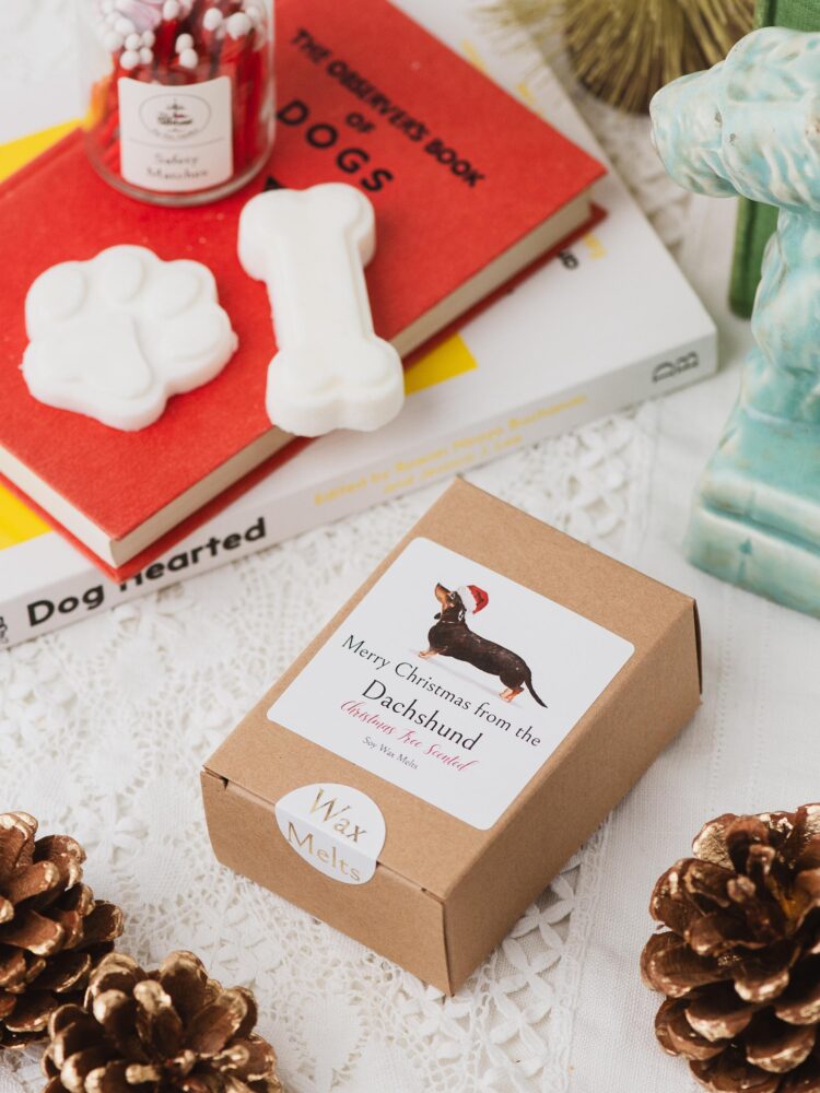 Merry Christmas from the Dachshund wax melts