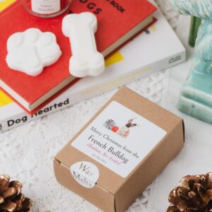 Merry Christmas from the French Bulldog soy wax melts