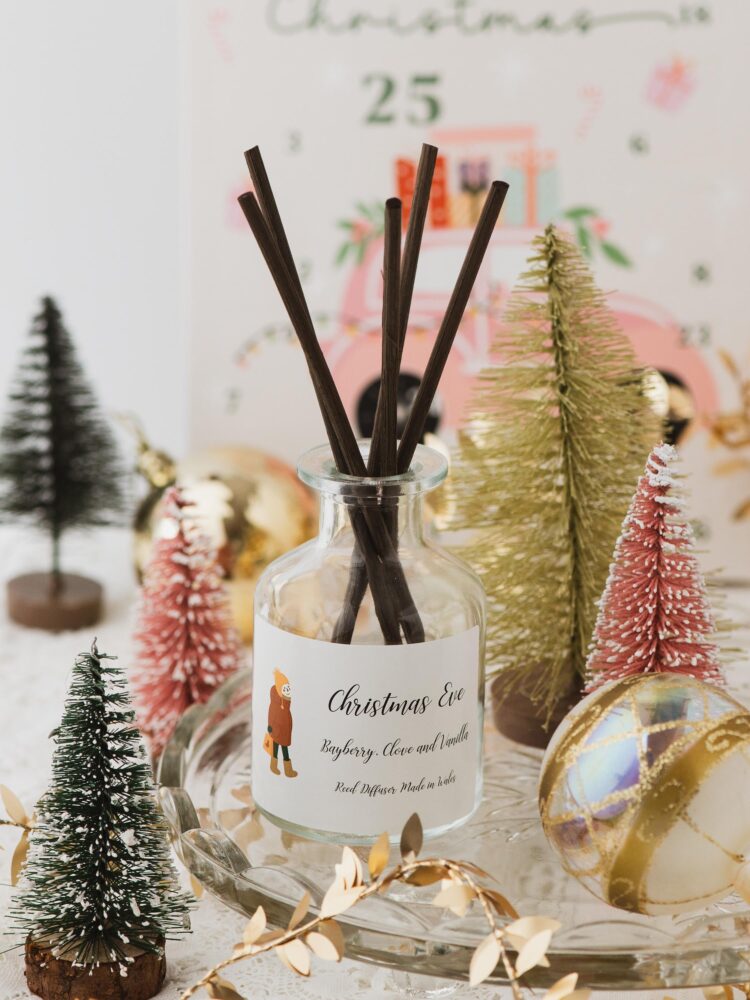 Christmas Eve reed diffuser.
