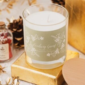 Coedwig Gaeaf candle
