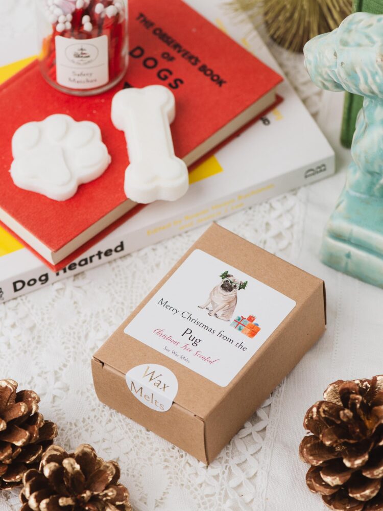Merry Christmas from the Pug soy wax melts