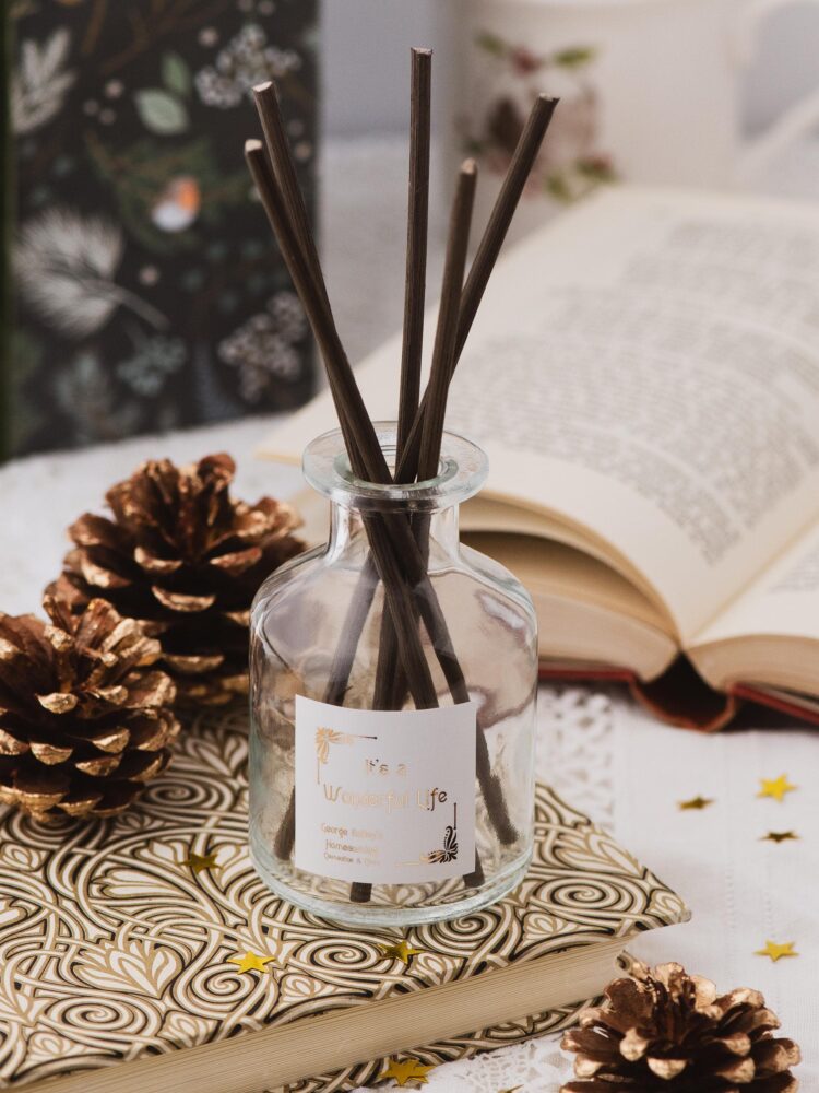 It's a Wonderful Life reed diffuser.