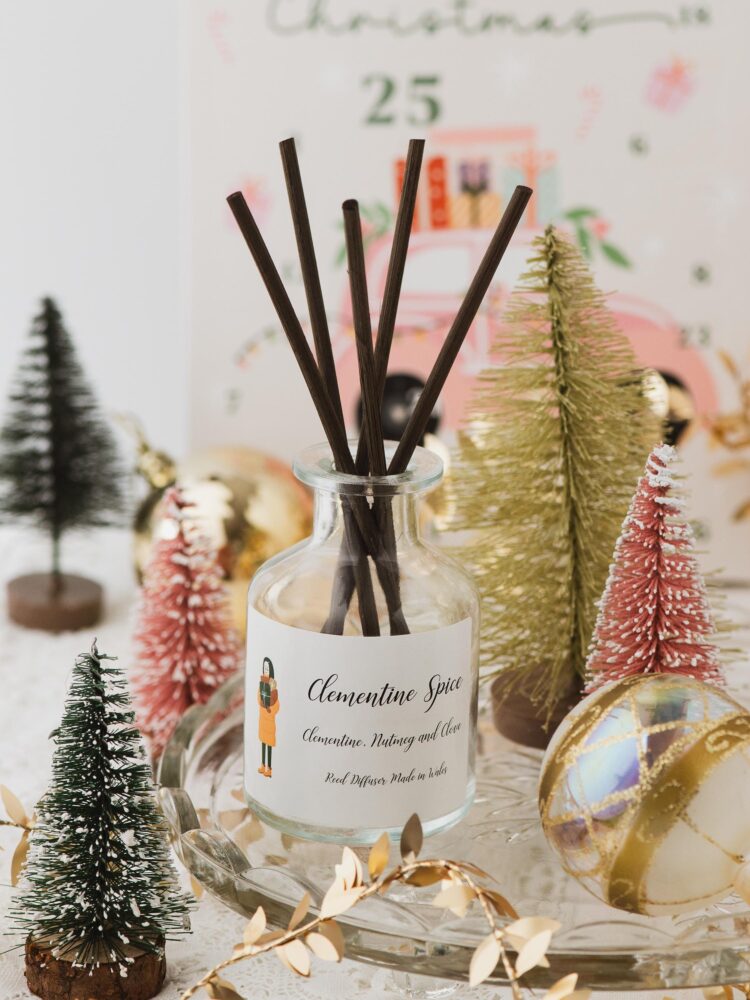 Clementine Spice reed diffuser
